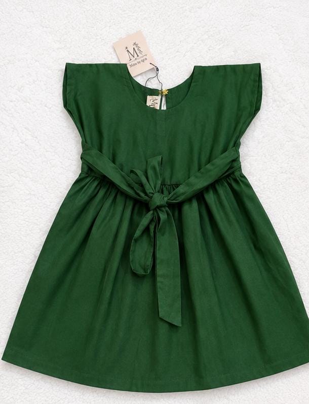 ✨ Forest Green Bow Dress ✨