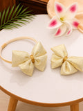 ✨ Golden Glow Bow Set ✨