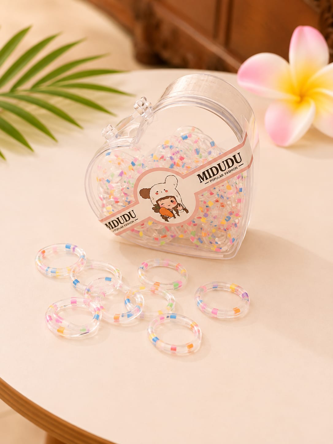 🌈 Rainbow Sprinkle Hair Ties 🌈